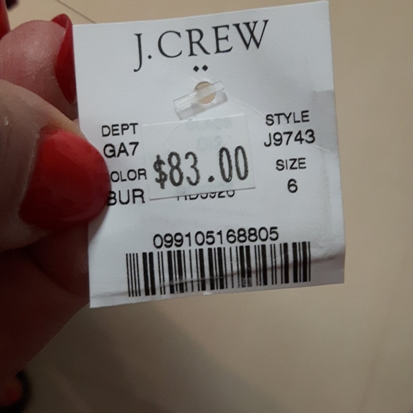 🛍️ NWT j.crew factory maroon chinos - Picture 6 of 6